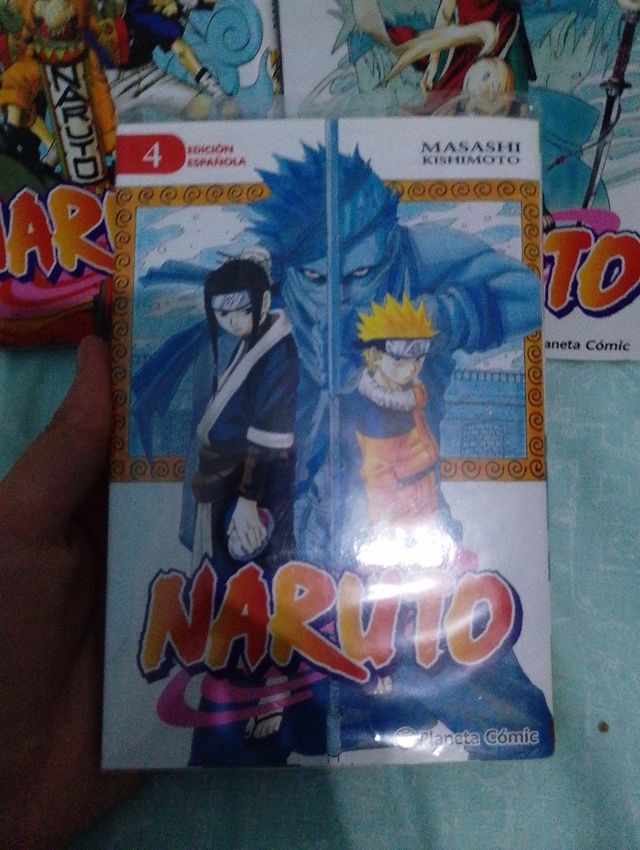 Mangas de Naruto del 3 al 6