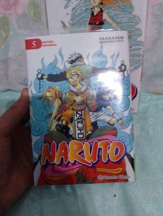 Mangas de Naruto del 3 al 6