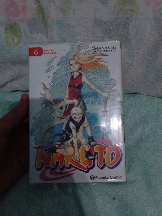 Mangas de Naruto del 3 al 6