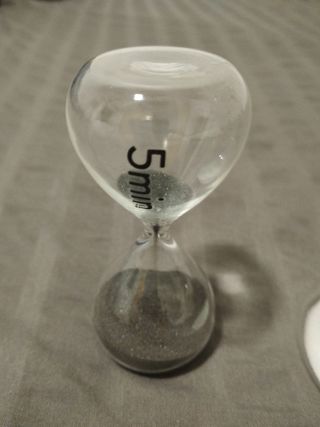 ⌛⏳ Coppia di clessidre in cristallo