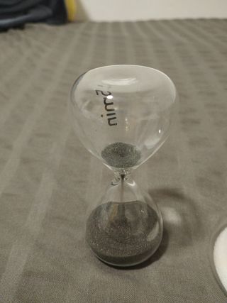 ⌛⏳ Coppia di clessidre in cristallo