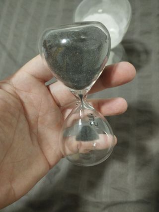 ⌛⏳ Coppia di clessidre in cristallo