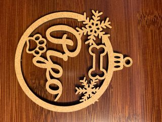 Pack 100 Bolas Navidad en madera MDF