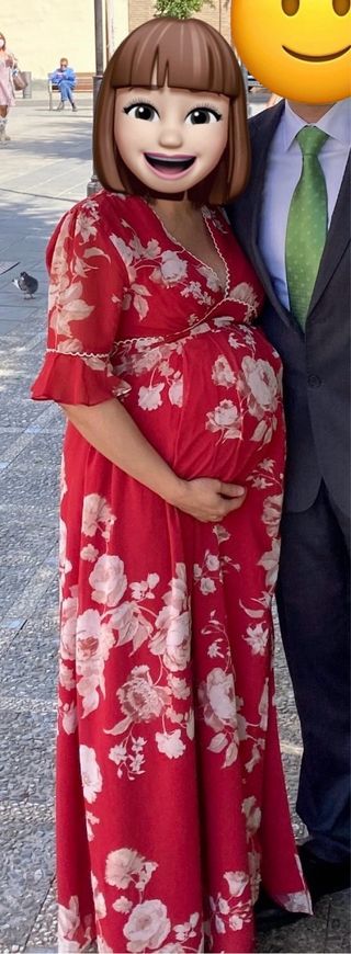 Vestido de fiesta embarazo.