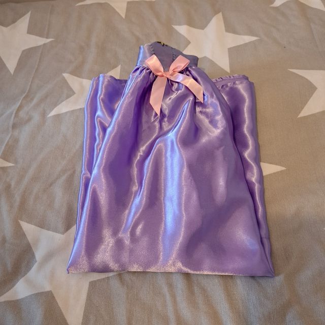 Vestido princesa Rapunzel 7 años