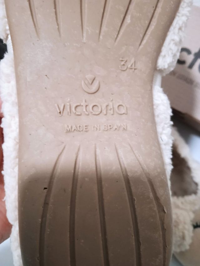Pantuflas número 34 de victoria