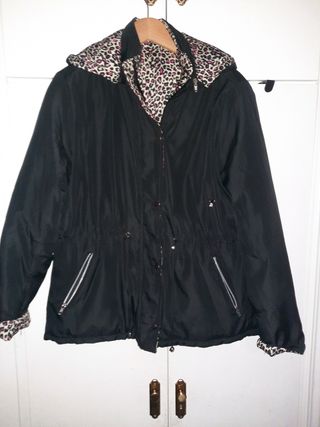 Chubasquero de doble cara reversible