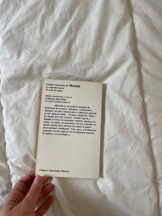 Moratín: la comedia nueva / el sí de las niñas