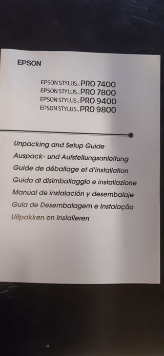 PLOTER EPSON STYLUS PRO 9800