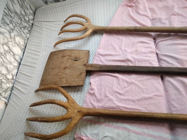 Orcas y pala , decoración 