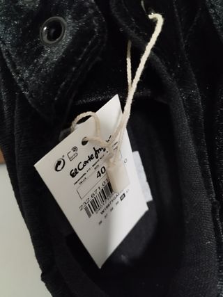 Zapatillas de terciopelo número 40/39