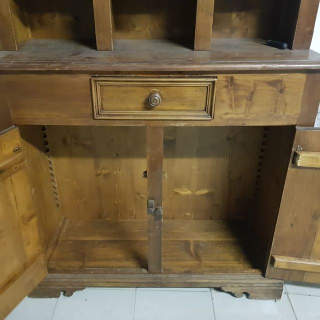 Mobile massello soggiorno/cucina