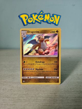 Dragonite 96/149 Holo Rare Sole e Luna Pokémon ITA