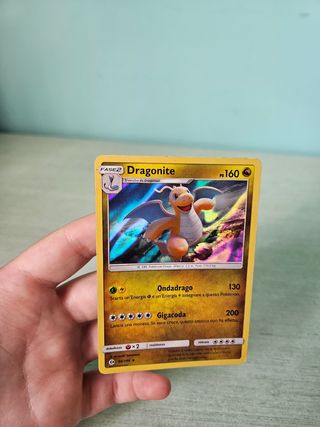 Dragonite 96/149 Holo Rare Sole e Luna Pokémon ITA