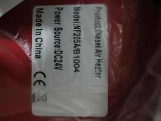 Calentador aire coche caravana diésel nuevo