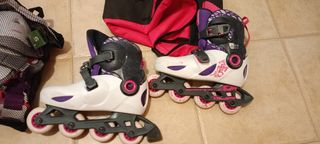 Kit de patinaje niña