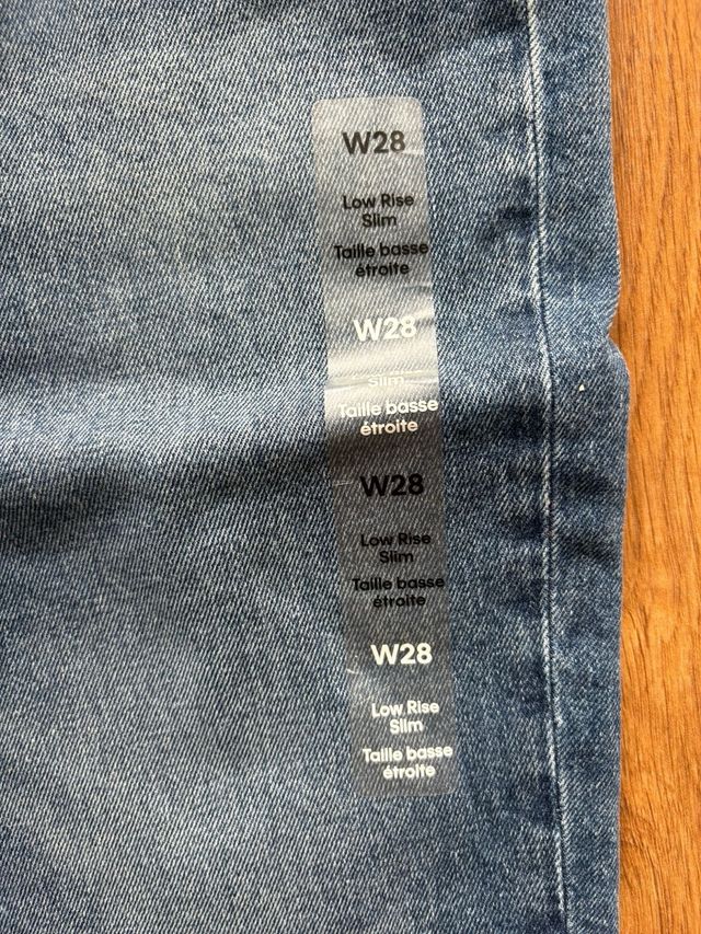 ORIGINAL Vaqueros Calvin Klein low rise W28