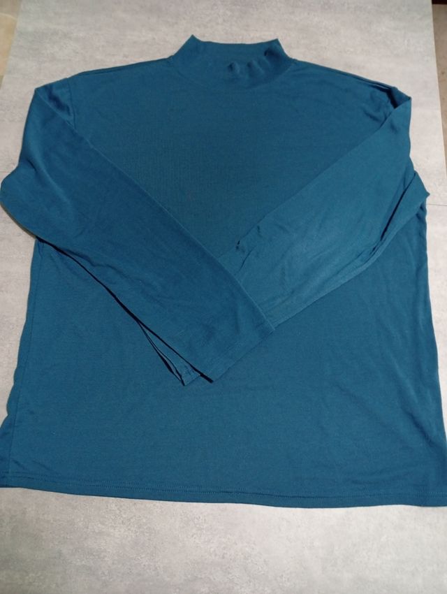Maglia da uomo azzurra tg.XL/XXL usata 