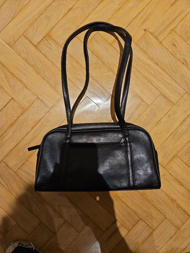 Bolso piel negro