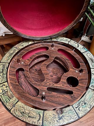 Mueble bar bola del mundo