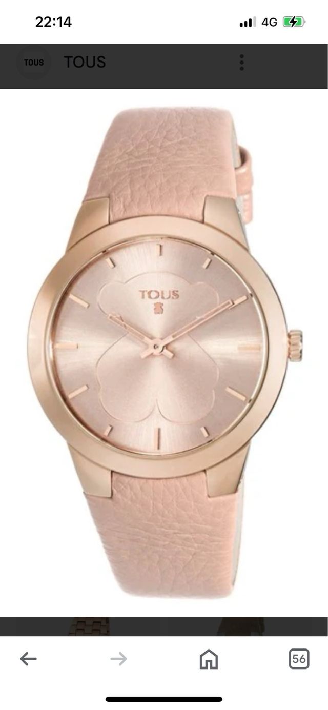 TOUS Reloj analógico B- Face de acero IP