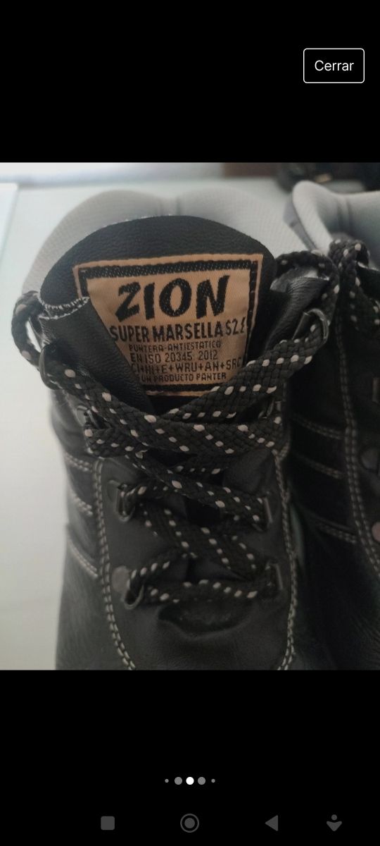 Botas de Trabajo Panter