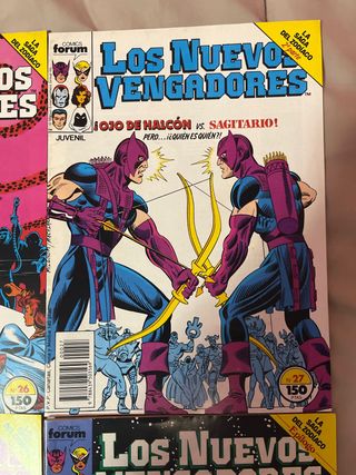 Lote LOS NUEVOS VENGADORES