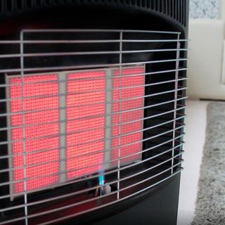 Estufa de gas de infrarrojos plegable