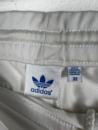Pantaloni Tuta Adidas Bianco Argento taglia XXS