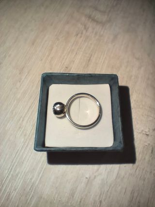 Anillo plata