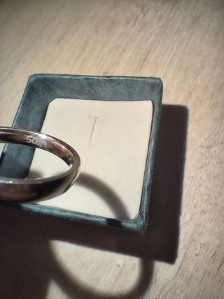 Anillo plata