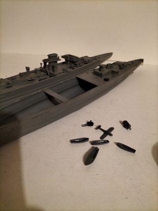 Maquetas barcos incompleta