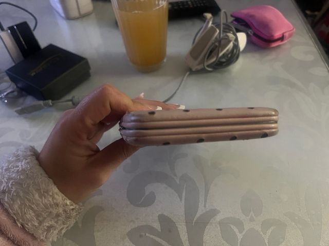 Monedero cartera rosa