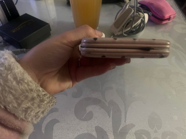 Monedero cartera rosa