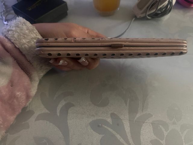 Monedero cartera rosa