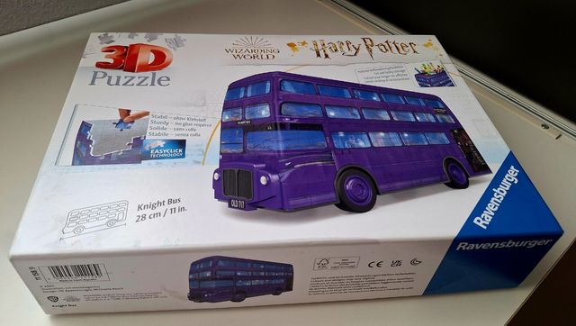 Puzzle 3D autobus Noctámbulo