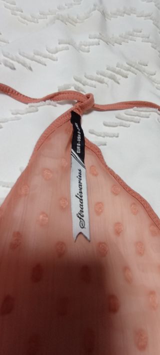 Blusa salmón verano