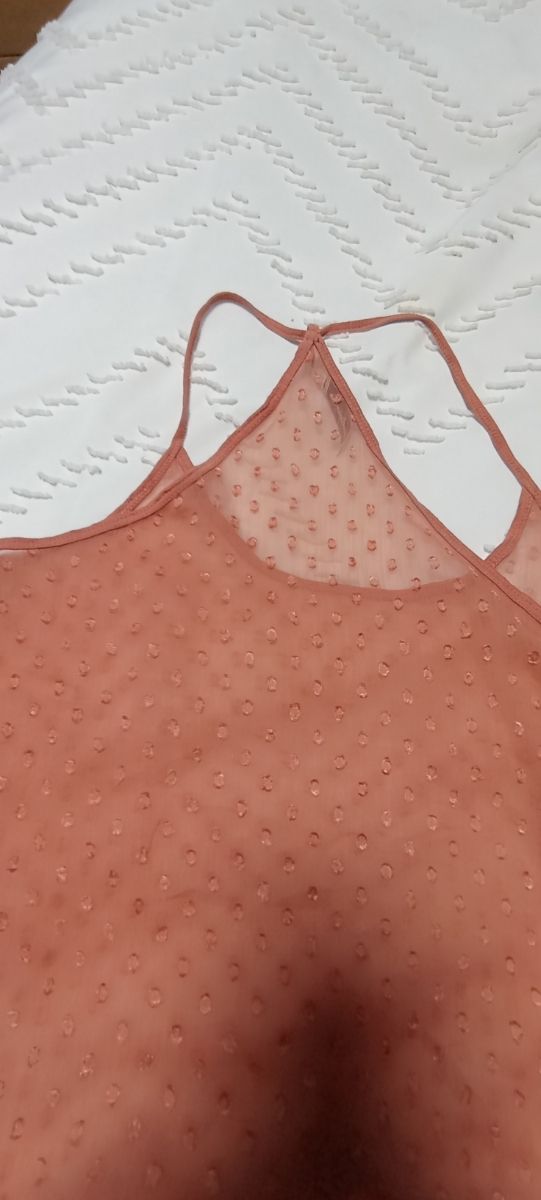 Blusa salmón verano