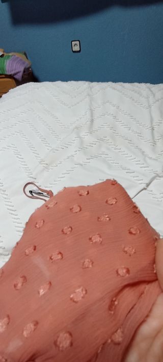 Blusa salmón verano