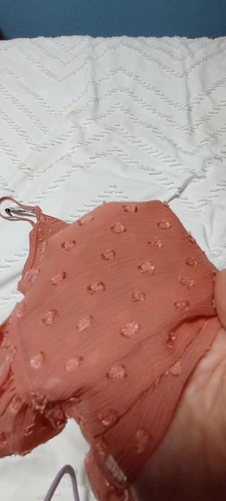 Blusa salmón verano