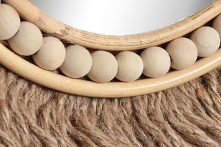 NUEVO Espejo cuerda yute