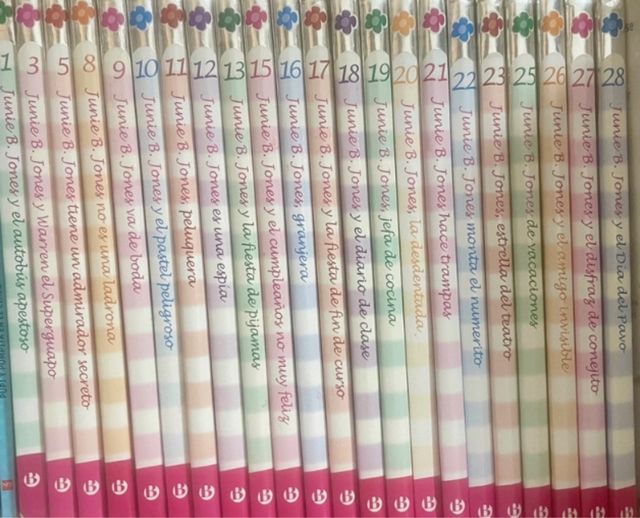 22 Libros Coleccion Junie B.Jones