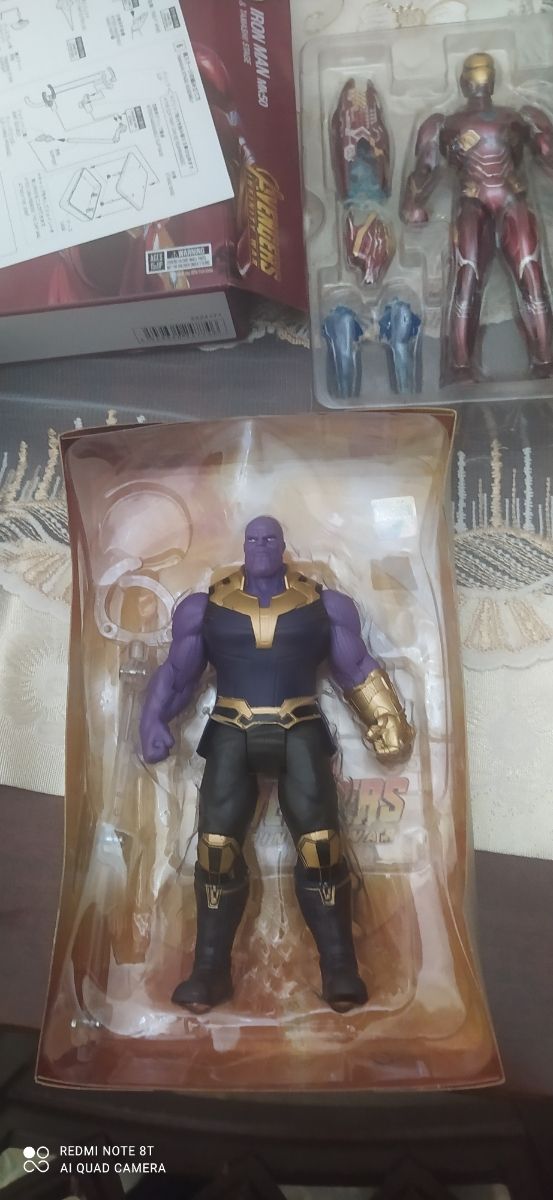 Marvel Ironman e TANOS infinity war