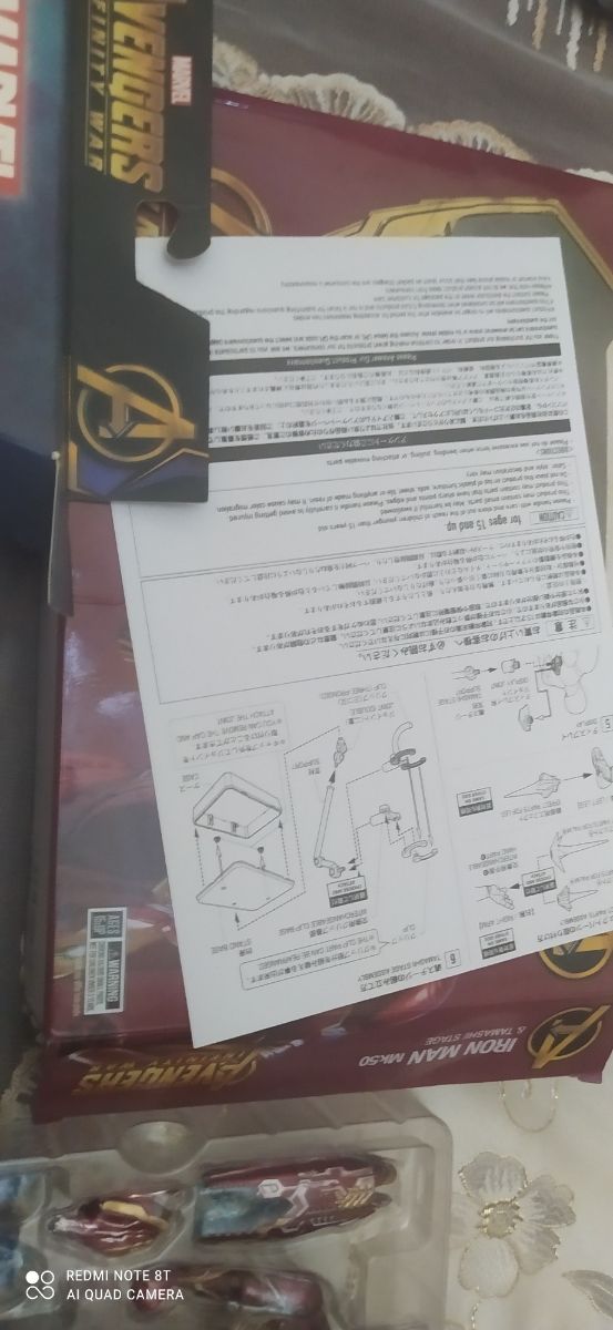 Marvel Ironman e TANOS infinity war