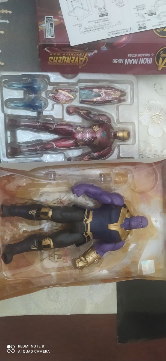 Marvel Ironman e TANOS infinity war