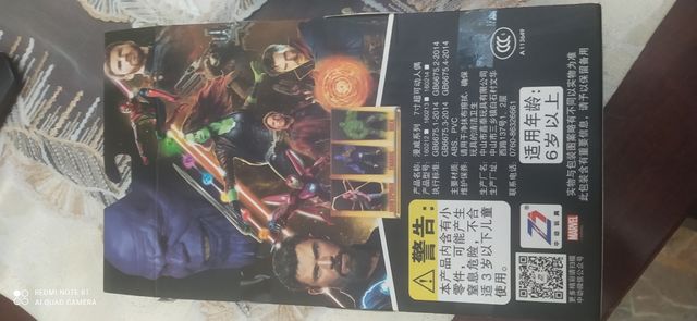 Marvel Ironman e TANOS infinity war