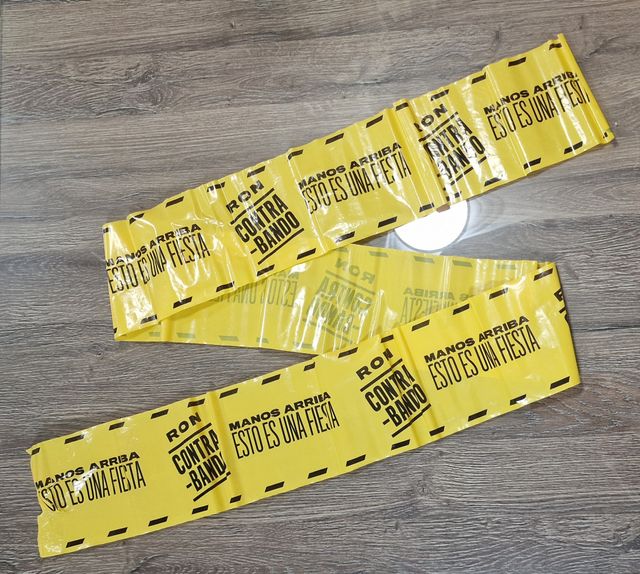 Cinta policial de broma para fiesta