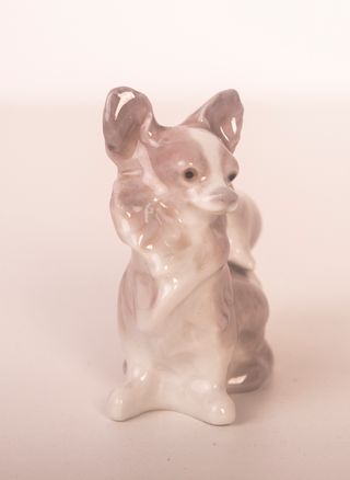 Figura LLADRÓ perro Papillón