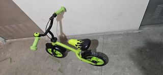 Bicicleta sin pedales