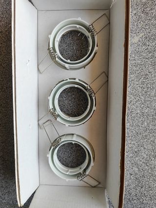 Kit de 3 focos encastráveis com lâmpadas - Lexman